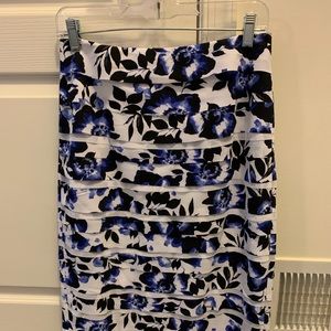 Women’s Floral Print Pencil Skirt